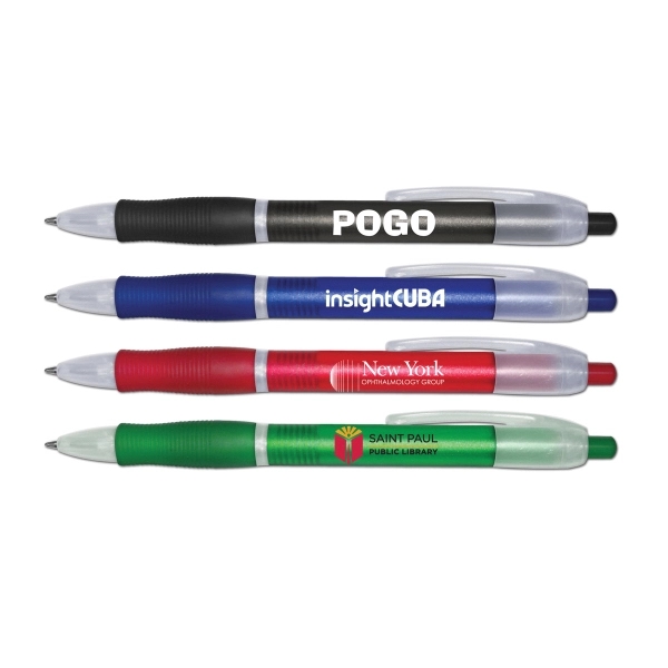 Pogo Retractable Ball Point Pen - Image 1
