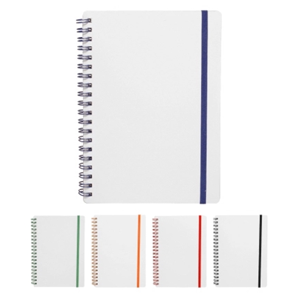 Union Printed, Frosted Eco Spiral Notebook Jotter - Image 2