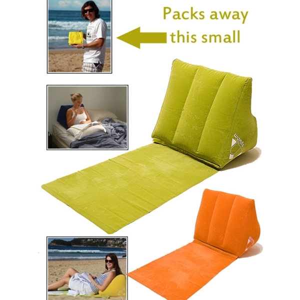 PVC Inflatable Triangle Pillow - Image 4