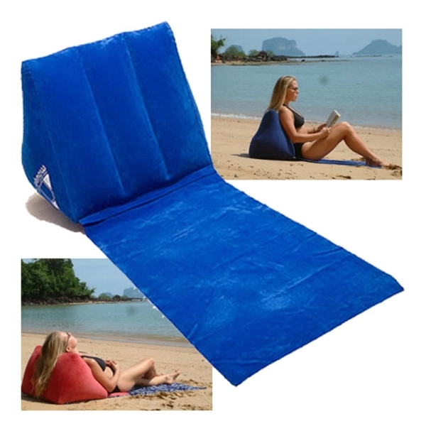 PVC Inflatable Triangle Pillow - Image 5