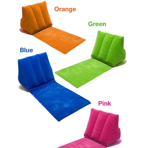 PVC Inflatable Triangle Pillow - Image 6