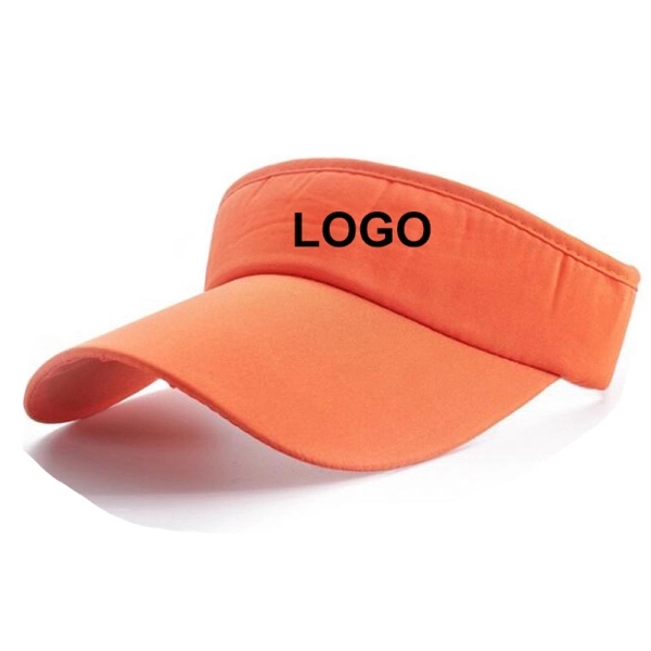 The Visor Cap With Adjustable Strap On Back - Image 3