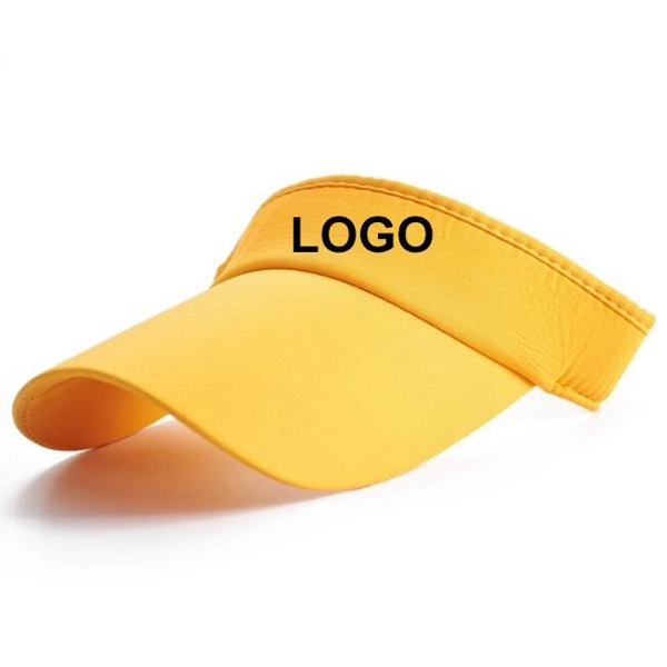 The Visor Cap With Adjustable Strap On Back - Image 4