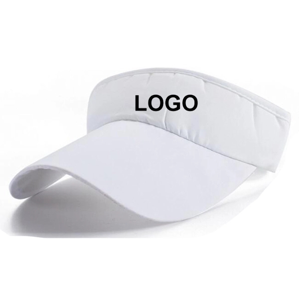 The Visor Cap With Adjustable Strap On Back - Image 5