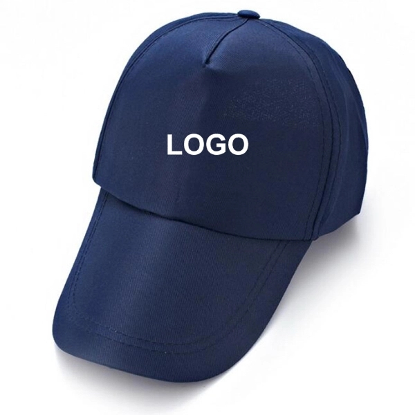 22 5/8" 100% Polyester Adjustable Baseball Cap - Image 2