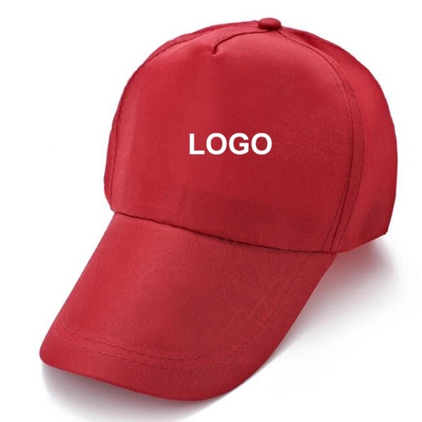 22 5/8" 100% Polyester Adjustable Baseball Cap - Image 8