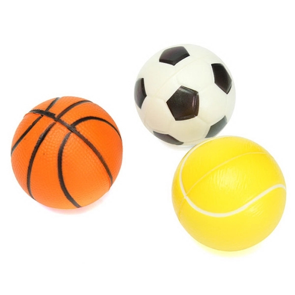 Tennis Shape Stress Ball Reliever - Image 3