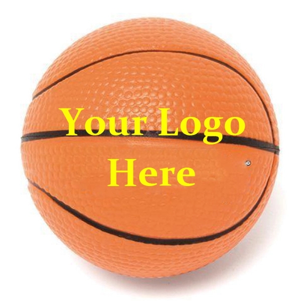 Basketball Shape Stress Ball Reliever - Image 3