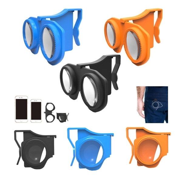 Foldable 3D VR Glasses