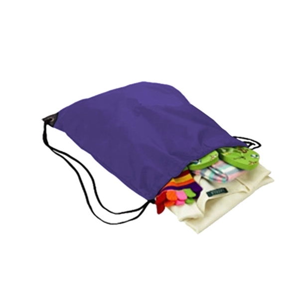 Nylon Drawstring Bag - Image 4