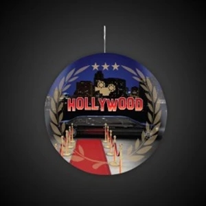 Hollywood Plastic Medallions - 2 1/2"
