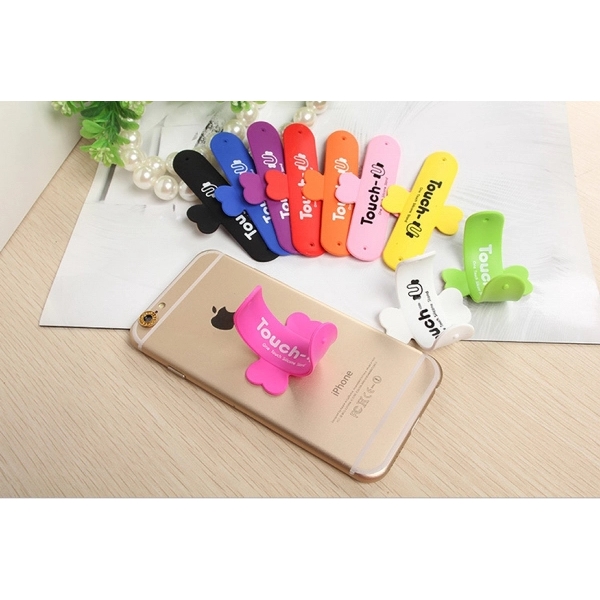 U-Shaped silicone cell phone holder