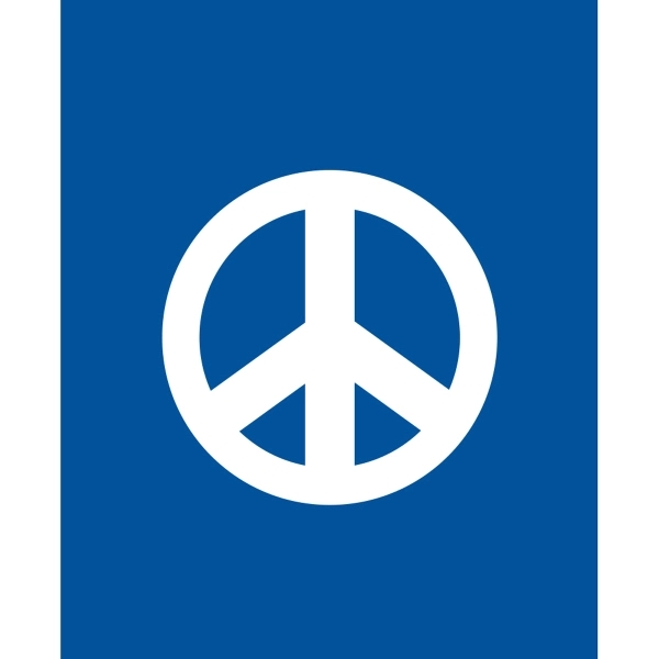 Peace Deluxe Garden Flag