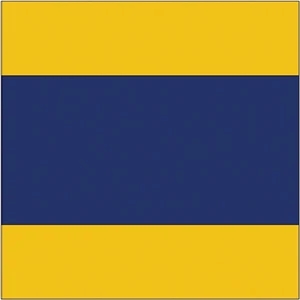 Sewn Code Flag - Delta