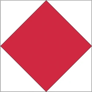 Sewn Code Flag - Foxtrot