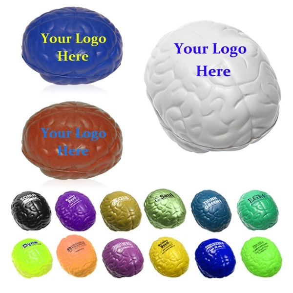 Brain Shape Stress Ball Reliever - Image 1