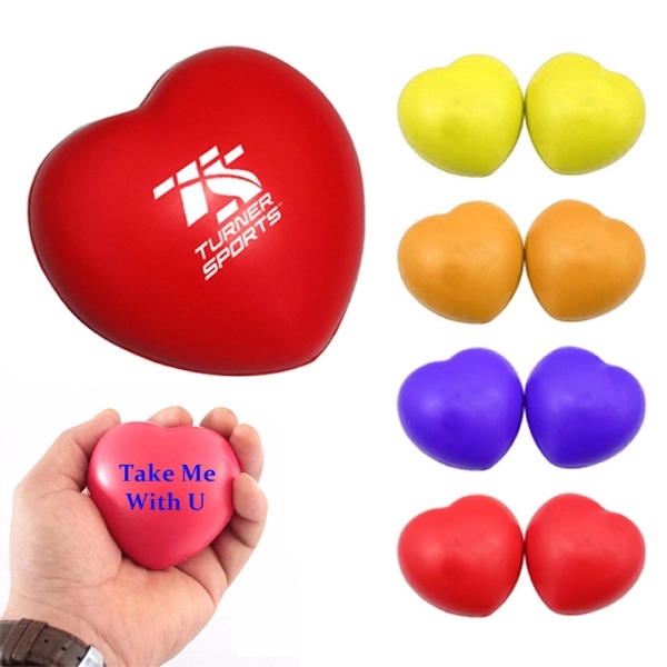Heart Stress Ball Reliever - Image 1