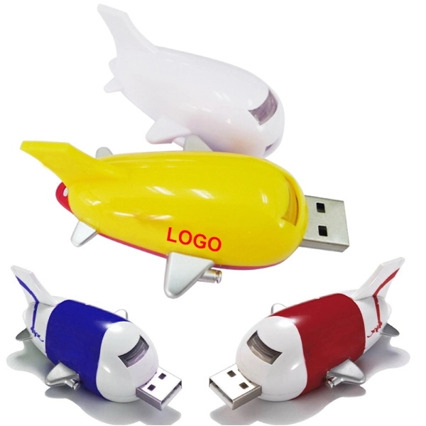 Airplane Shape USB Flash Drive - Image 1