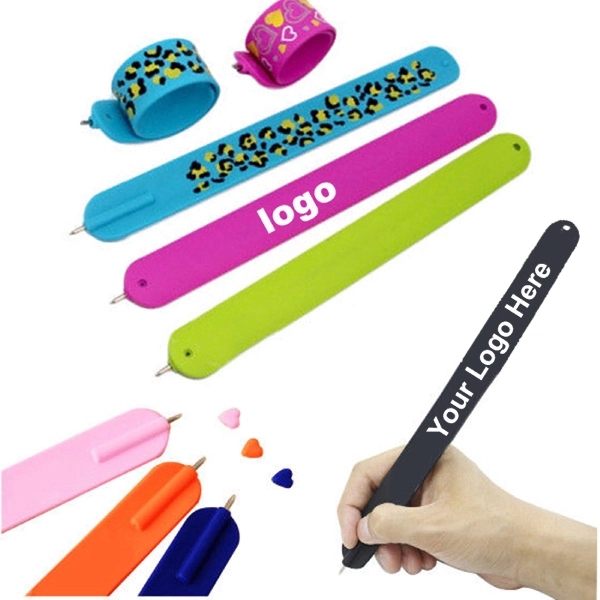 Silicone Bracelet Stylus-Ballpoint Pen - Image 1