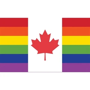 Canada Pride Stick Flag