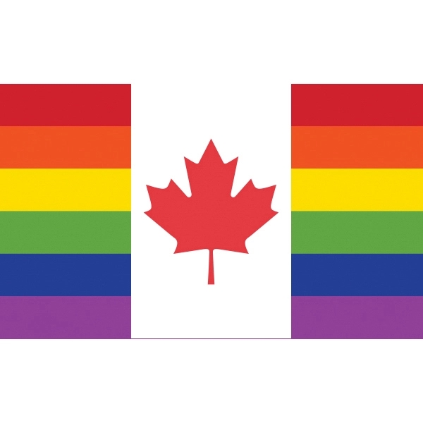 Canada Pride Antenna Flag