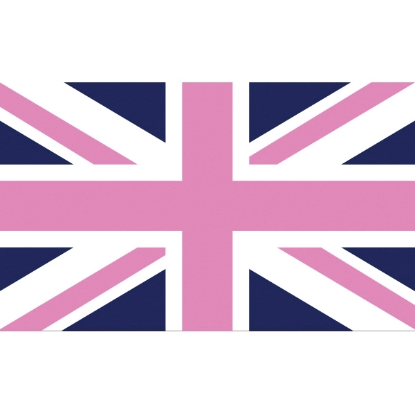 England Blue Motorcycle Flag
