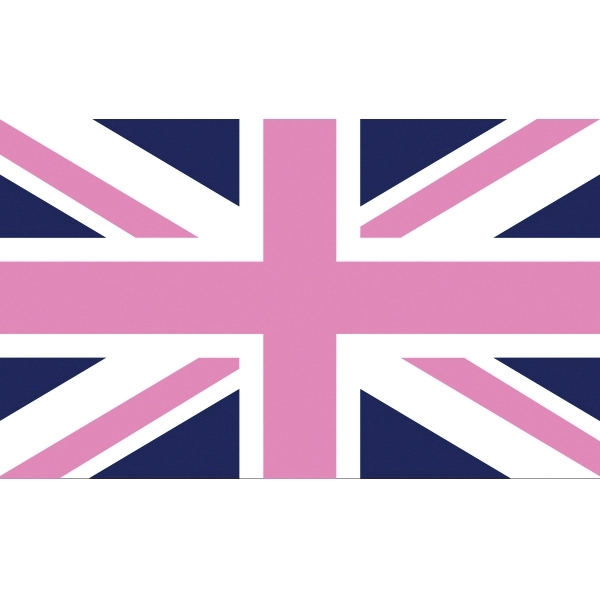England Blue Antenna Flag