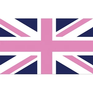 England Blue Antenna Flag