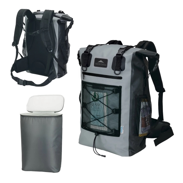 iCOOL® Xtreme Whitewater Waterproof Cooler Backpack - Image 1