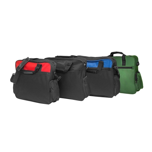 Briefcase with 2 Side Pockets. - Image 1