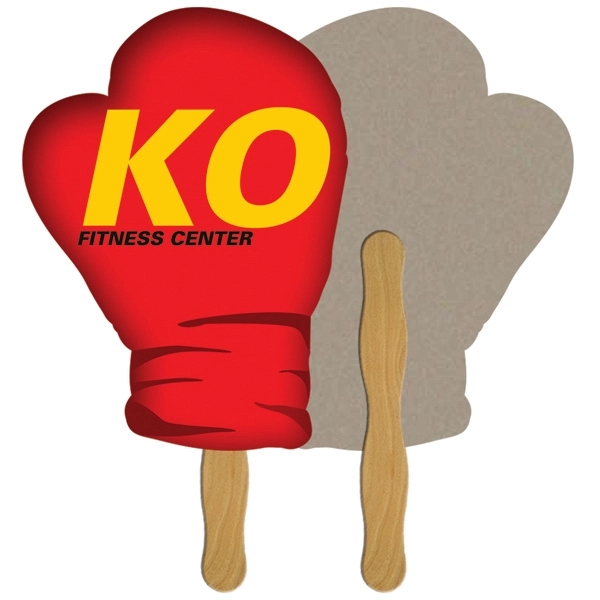 Boxing Glove Recycled Hand Fan