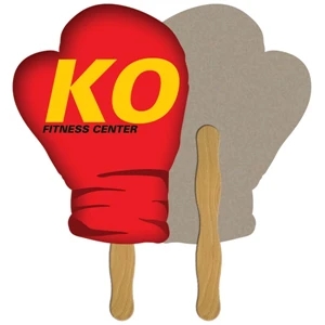 Boxing Glove Recycled Hand Fan