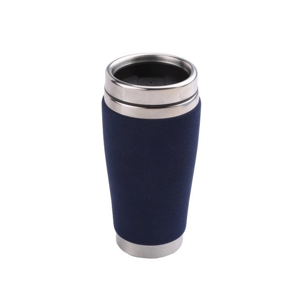 Allure  16 Oz Stainless Steel Tumbler With Neoprene - Image 3