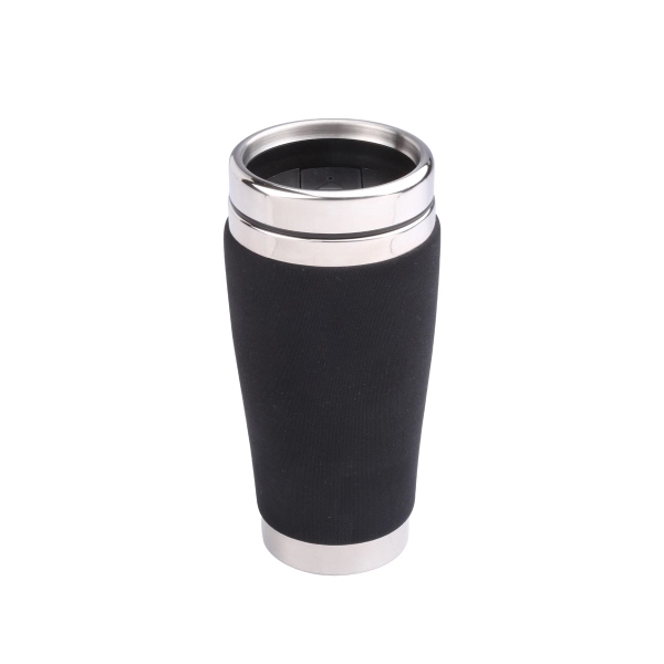 Allure  16 Oz Stainless Steel Tumbler With Neoprene - Image 4