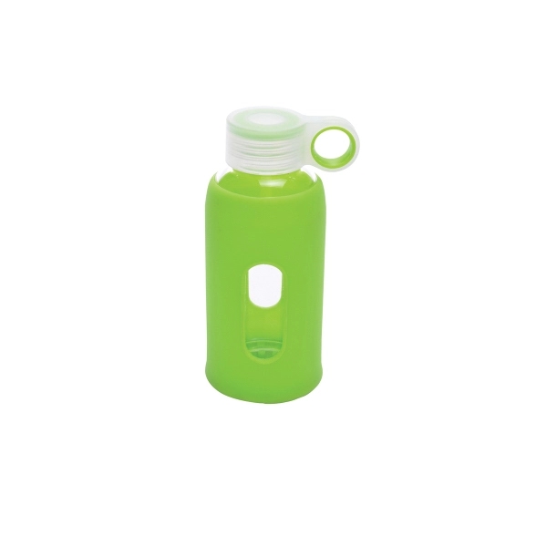 Showmany 12 Oz Glass Bottle With Silicone Cover - Image 3