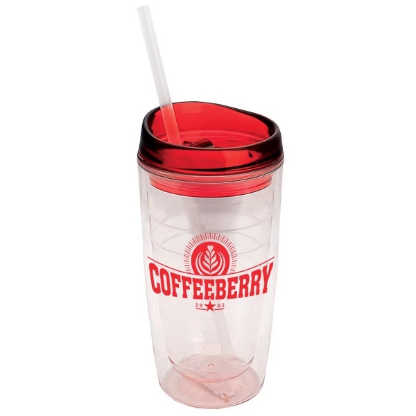The View - 15 oz Insulated Acrylic Tumbler - Image 1