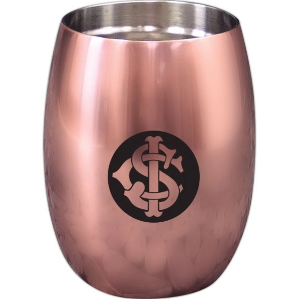 Copper Stemless Wine Glass - Image 1