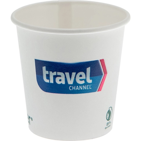 4 oz Eco-Friendly Paper Cup - White - Digital