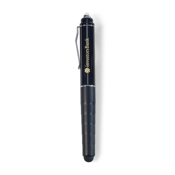 Zebra Stylus Ballpoint Pen with Flashlight - Image 1