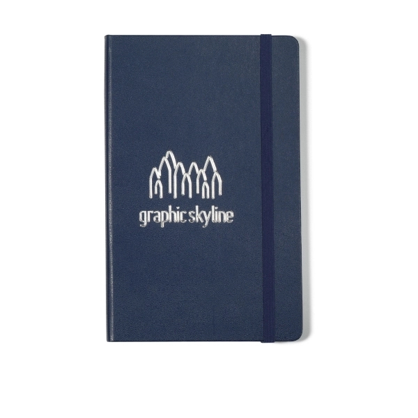 Moleskine® Hard Cover Ruled Large Notebook - Image 4