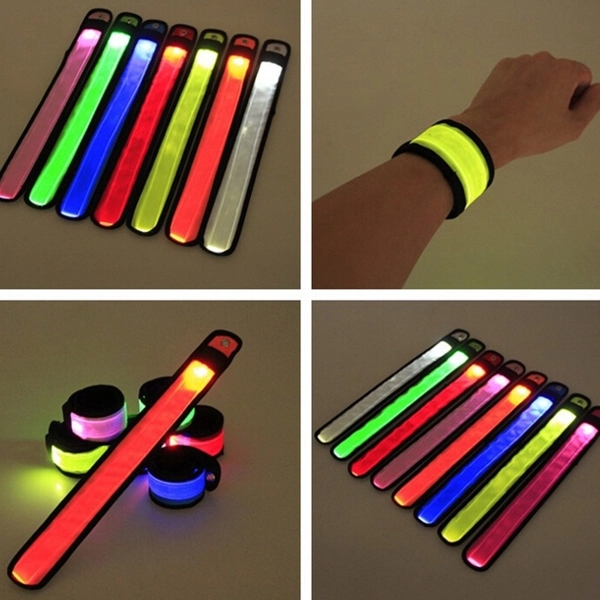 LED Safety Slap Bracelet - Image 3