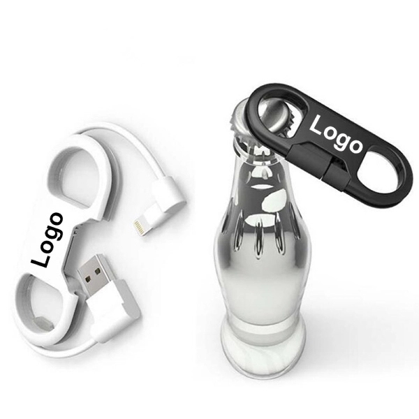 Bottle Opener Charging Cable Keychain - Image 12