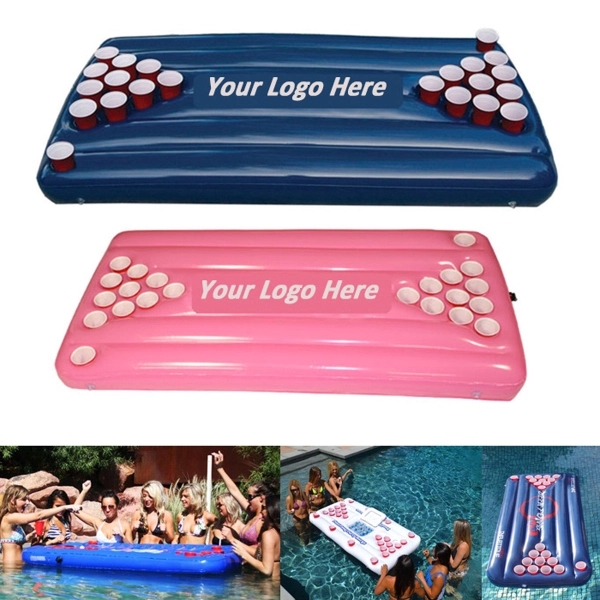 Inflatable Floating Beer Pong Table - Image 1