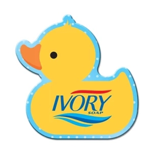 Rubber Duck Shaped Full Color Coaster