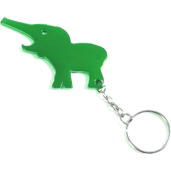 Metal Elephant Shape Bottle Opener with Key Holder - Image 5