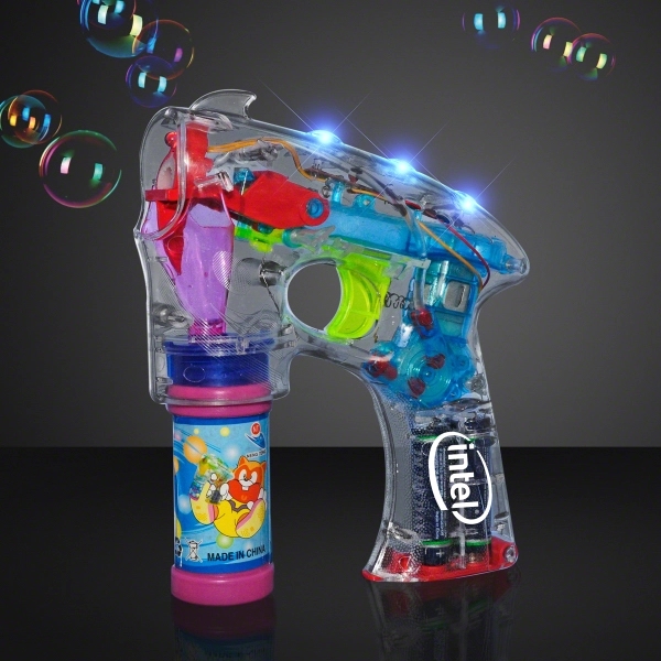 Light Up Bubble Gun - Image 1