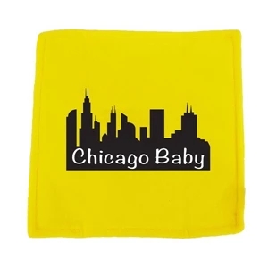 6" Yellow Baby paper with full color imprint