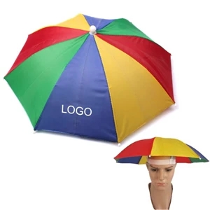 Rainbow Umbrella Hat