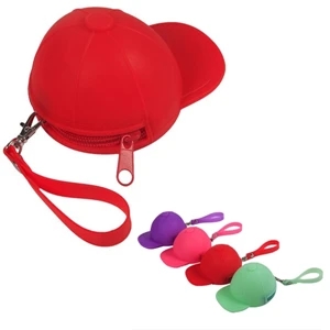 Hat Shaped Silicone Coin Purse