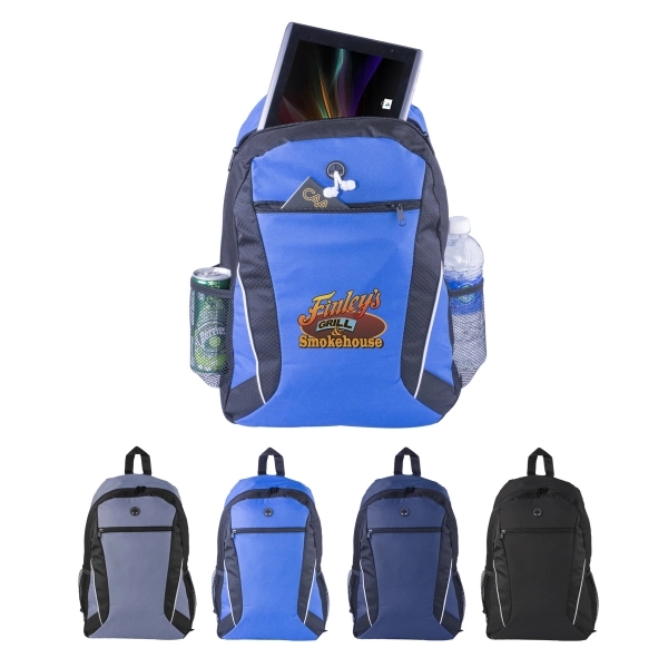 600D Poly Sports Backpack - Image 1